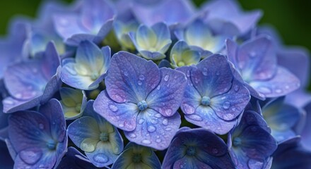 blue iris flower