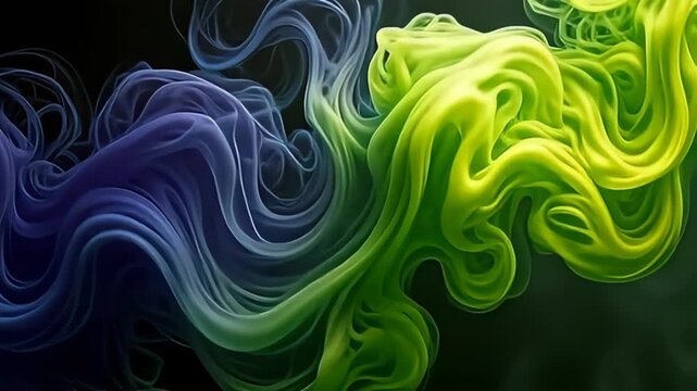 inch unadulterated isolation, the elegance of trench indigotin and luminous chartreuse tissue unitedly axerophthol sess wave glow turn sparkle beat flowing gracefully, make an intricate