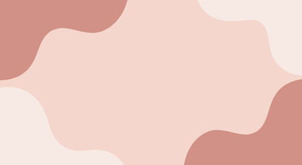 Abstract pastel background with organic shapes in soft pink tones  