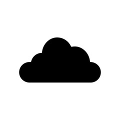 Cloud Computing Storage Network Fill Icon