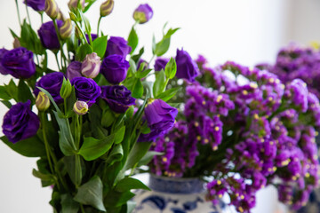 Flor Lisanto violeta. 