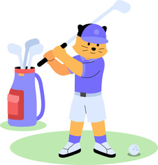 Golf  Illustrations