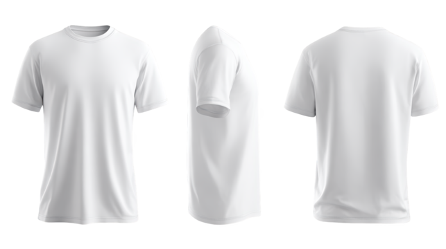 Blank white soccer team tshirt template, design your winning uniform soccer - Powered by Adobe