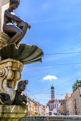 Fototapeta premium famous old town of Augsburg - germany
