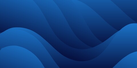 A bold blue abstract background featuring smooth, dynamic waves and subtle gradients, great for presentations, websites, or business.