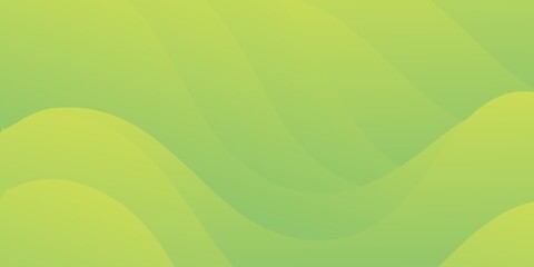 A fresh green and yellow abstract background with smooth, flowing waves, ideal for nature, eco, or creative designs.