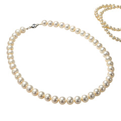 Elegant Pearl Necklace Classic Jewelry Design