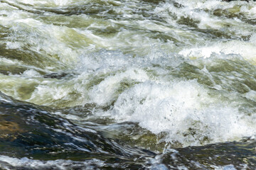 Tännforsen, Sweden The Tännforsen waterfall, the biggest in Sweden, on the Indalsälven River.