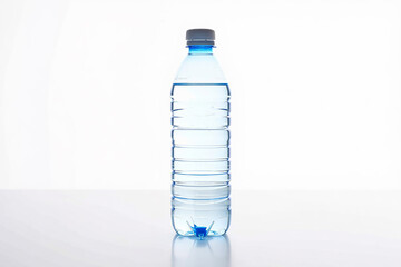 Naklejka premium Beverage Bottles for Sport and Travel – Plastic and Metal on White&nbsp;Background