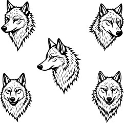 Fototapeta premium tribal tattoo, swirl tattoo, abstract tribal 