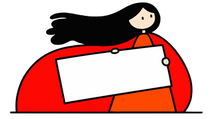 Fairy tale, postcard, copy spice, screensaver for the site and landing, isolates, vector graphics, color icons for children, white background, Red World style. Editable line icons. Vector illustration