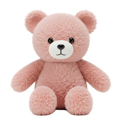 Obraz premium 3D Illustration Pink Teddy Bear Plush Toy