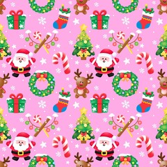 Seamless Christmas Pattern Bundle