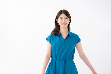 笑顔の女性