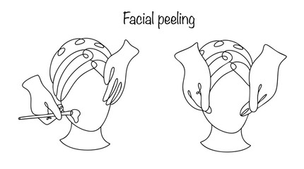 Facial peeling