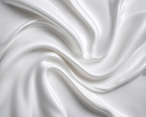 Obraz premium White Satin Fabric Texture Background