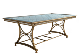 outdoor-table on a isolated transparent background