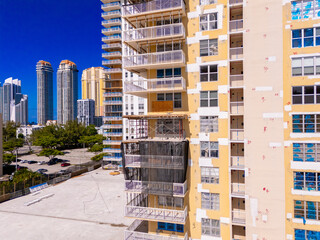 South Florida condo crisis Winston Towers under major repair and renovation new strict condition laws