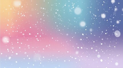 Fototapeta premium Pastel winter gradient background.