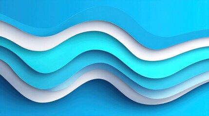 Abstract wavy layered background
