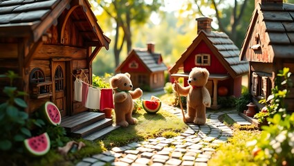 little house in the garden