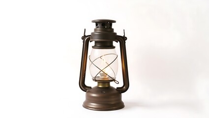 antique oil lamp