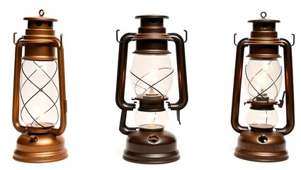 antique oil lamp
