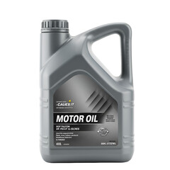 Illustration of Motor Oil Gallon Against Solid backdrop