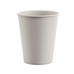 Paper Cup Illustration for Drinks on Black Background