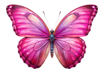 Obraz premium macro view of butterfly with soft lighting