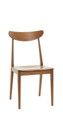 Elegant Wooden Chair Illustration, Interior Design Furniture