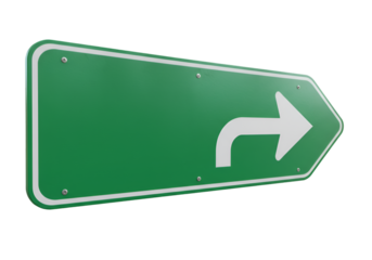 Sign Directions PNG Illustration