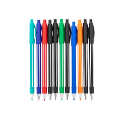 Photo of Colorful Pens on Black Background