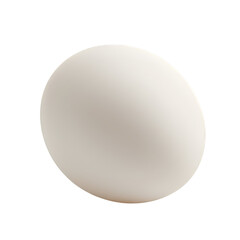 Isolated Photo of an Egg on Black Background