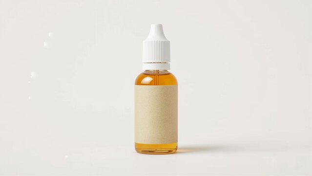 medicine bottle with a needle