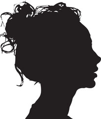 silhouette of a woman