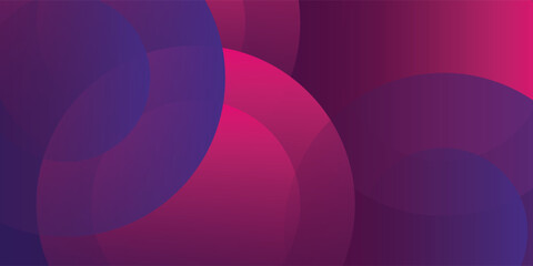 banner background blue and red gradations .abstract memphis.