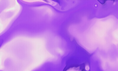 Glossy iridescent purple metal surface with shifting colors chrome-like finish Generative AI