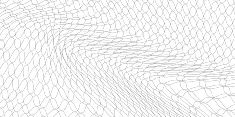 Curved net pattern. Seamless design for sportswear or equipment like soccer goals, volleyball nets, basketball hoops, hockey nets, and athletic gear, modern,