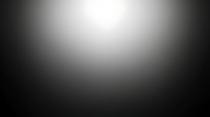 Abstract Light Source Glowing with Gray Gradient Background Texture Effect