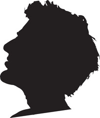 silhouette of a man