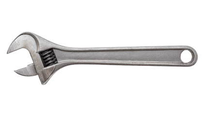 Adjustable wrench, metal tool