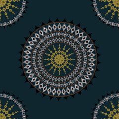 abstract seamless pattern design for tile wall , wallpaper , cloth , rug , carpet , etc.