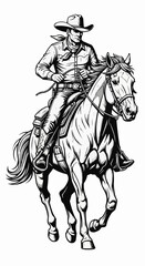 Fototapeta premium Horse and rider