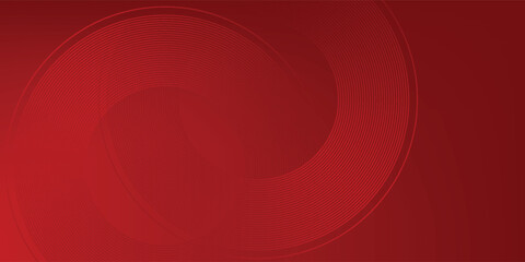 Red abstract circle background with dynamic shapes composition background. abstract vector ilustration.