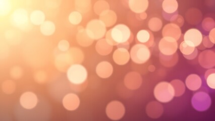 Fototapeta premium Abstract shimmering light particles with gradient colors and soft glowing bokeh, creating an atmospheric effect.
