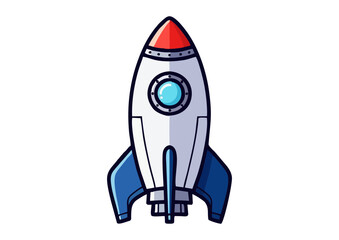 Obraz premium Rocket illustration