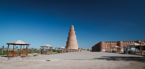 Samarra Iraq showcases the Great Mosque of Samarra and its historic spiral minaret