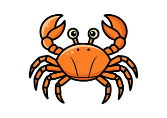 Cartoon crab illustration