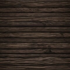 Fototapeta premium Dark Brown Wooden Planks Texture Rustic Background Image